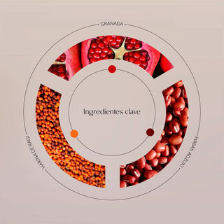 Los ingredientes clave del exfoliante en polvo