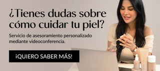 Servicio de asesoramiento de rutina facial de la mano de una experta en belleza y cosmetología.