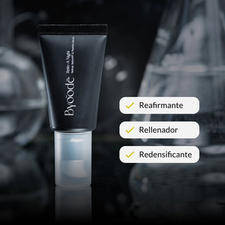 Sérum antiedad con retinal, retinart, péptidos y factores de crecimiento para tratar arrugas  y firmeza.