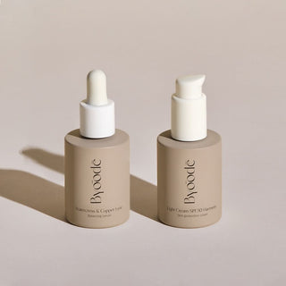 Pack equilibrante e iluminador con SPF