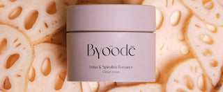 Crema hidratante de Byoode Lotus & Spirulina Romance