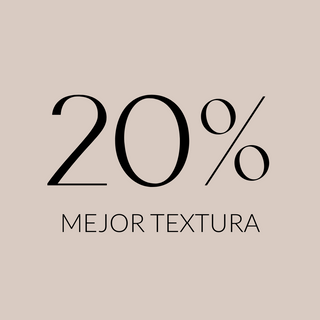 La textura de la piel mejora hasta un 20% con el uso continuado de Adzuki & Ragi Fantasy