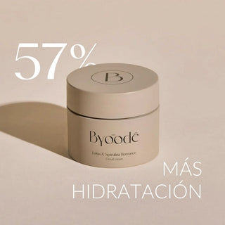 Crema mousse hidratante iluminadora y antioxidante.