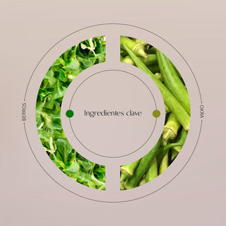Los ingredientes del sérum watercress & Coppr Lyric de Byoode 